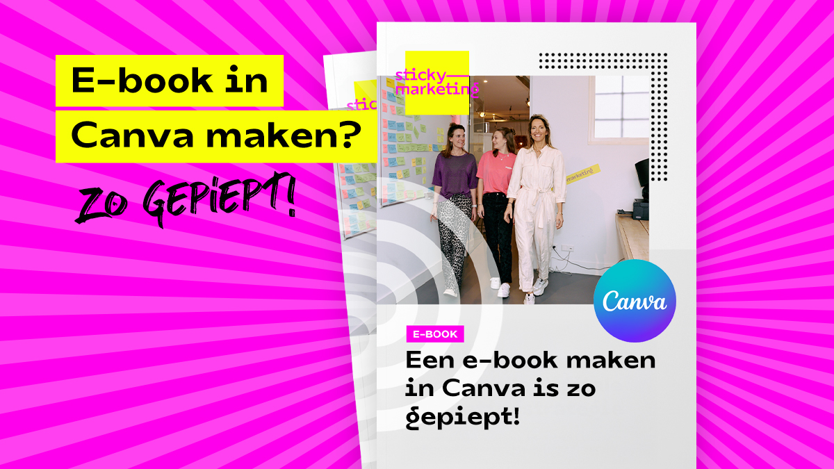 2250336 Sticky Marketing content SM061 Facebook LinkedIn zonder template
