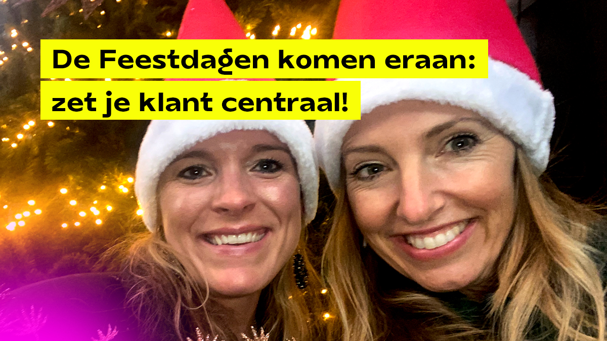 24 okt De feestdagen komen eraan zet je klant centraal Facebook LinkedIn zonder template