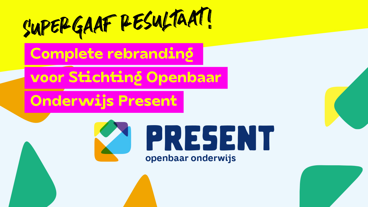 29 oktober rebranding Stichting Openbaar onderwijs Present web LinkedIn Zonder template