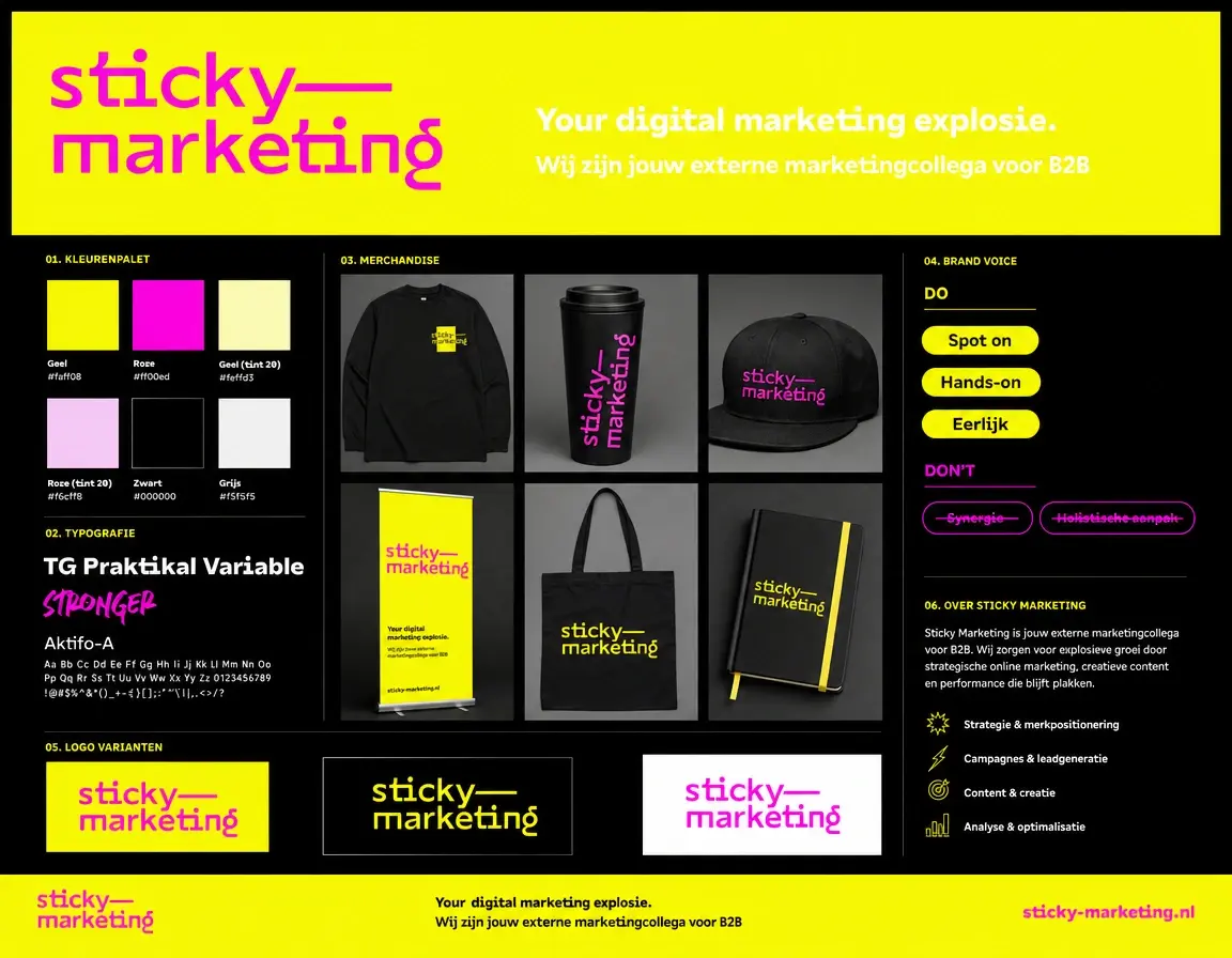 Sticky Marketing Brand Kit
